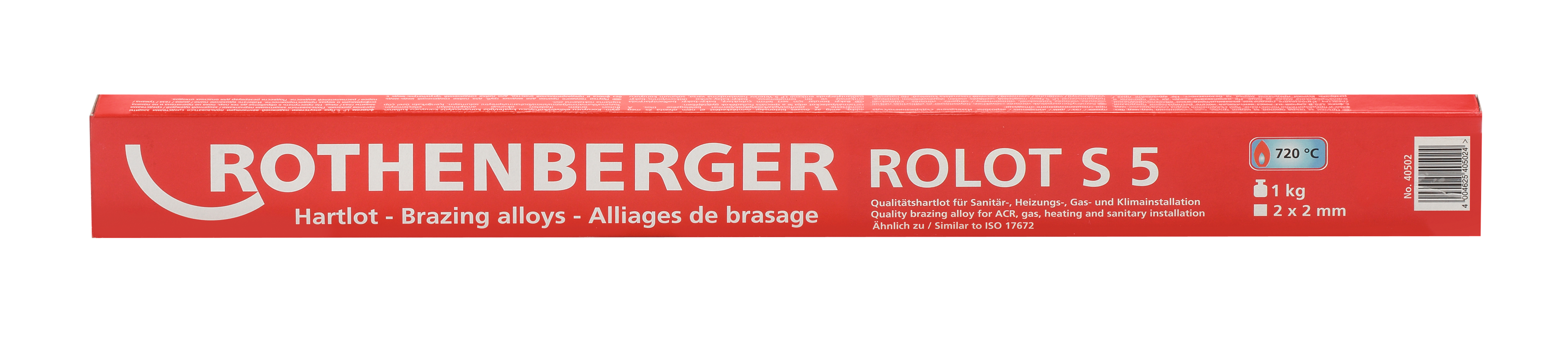 Tvrdi lem 2x2x500mm (1 kom) Rothenberger