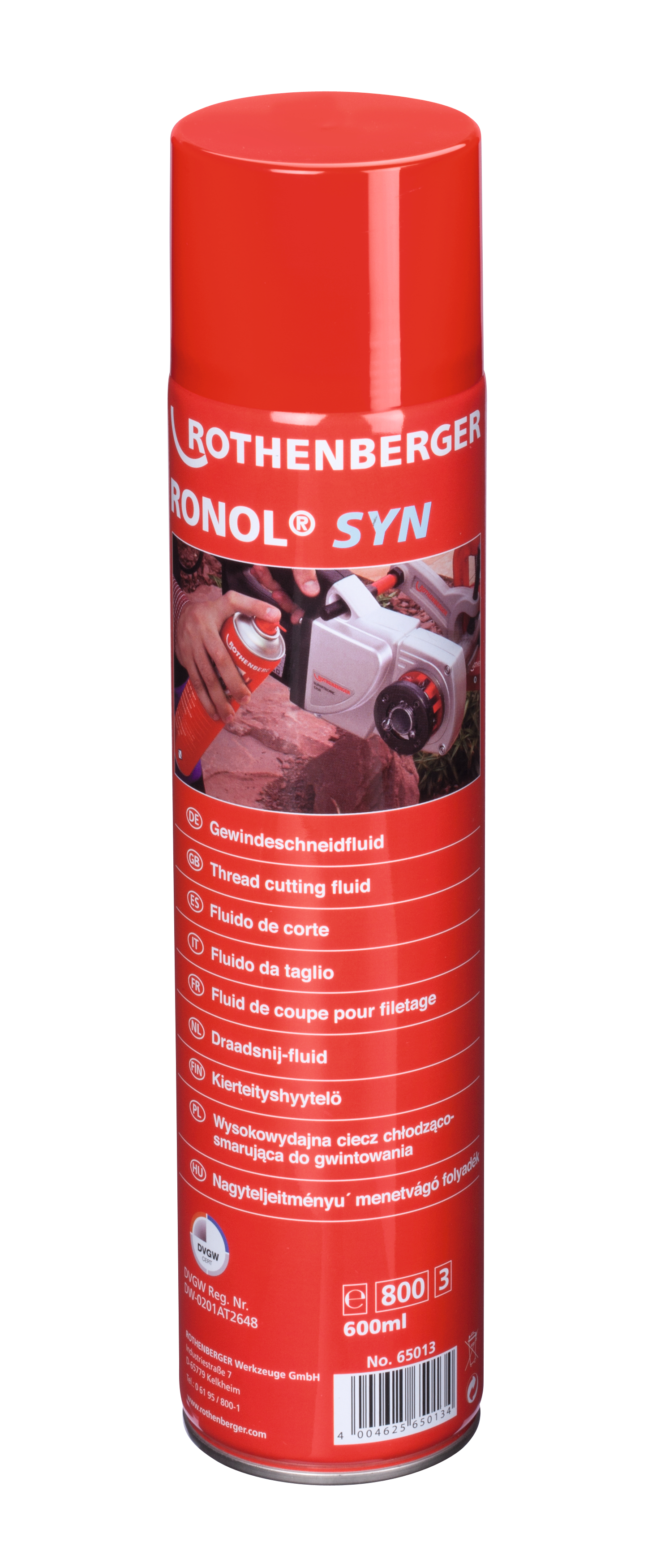 Sprej za narezivanje 600 ml RONOL SYN Rothenberger