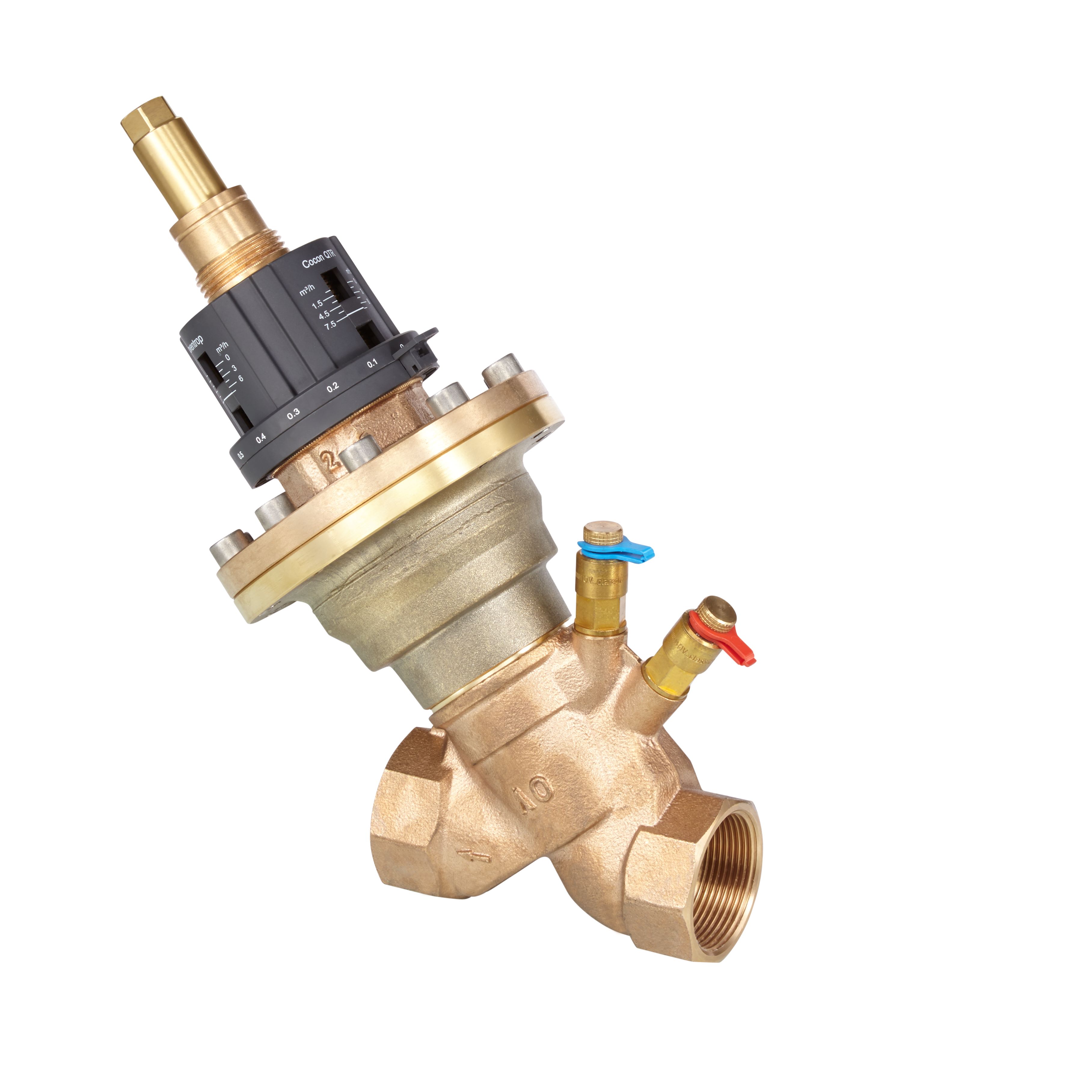 Ventil regulacioni 2 Cocon QTR, 3,5-14 m3/h Oventrop